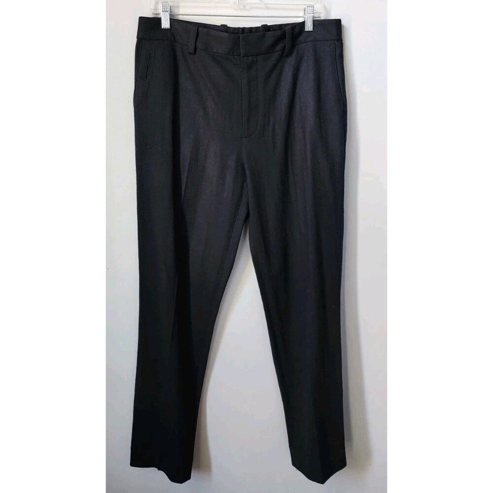 VINCE Relaxed Slim Fit Taylor Wool Navy Blue Pants Size M, NEW MSRP $375